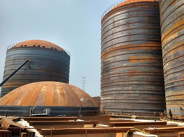 沙依巴克焦粉钢板仓